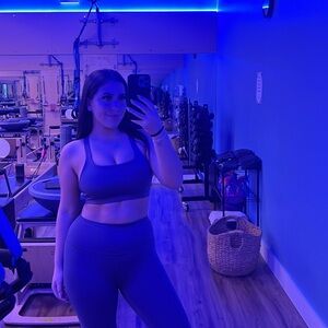 Purple activewear set